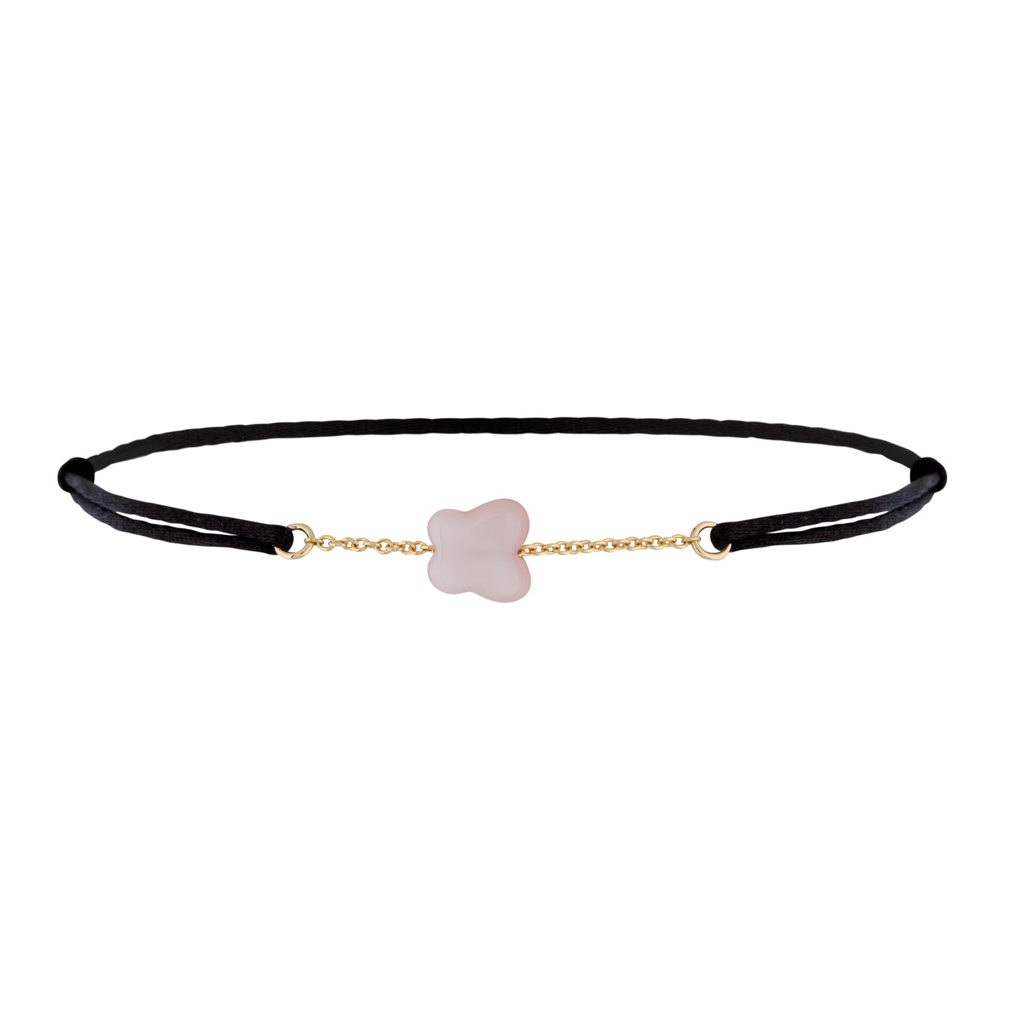 Mother of Pearl Butterfly Bracelet - On thin cord