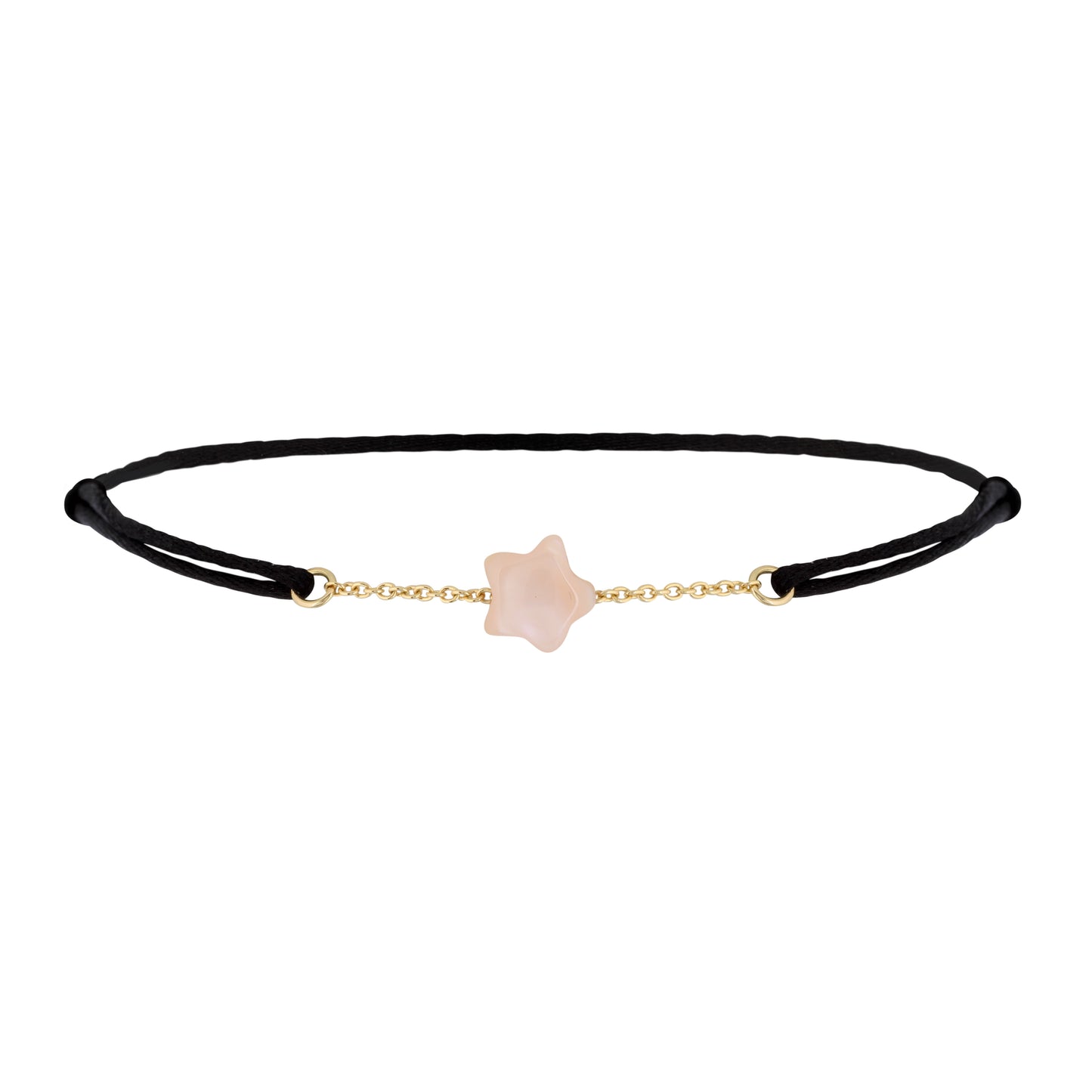 Mother of Pearl Star Bracelet - On thin cord