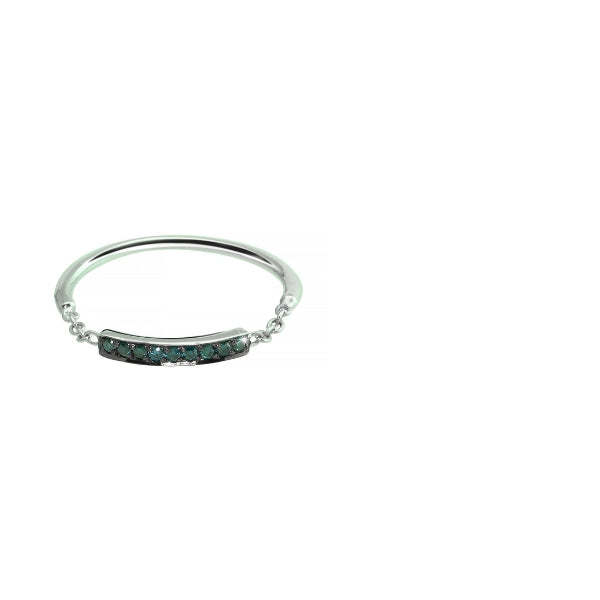 Gold Diamond Bar Ring