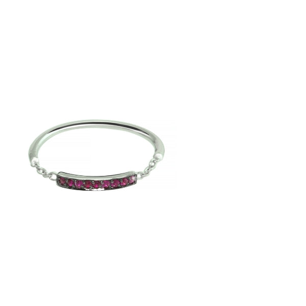 Gold Diamond Bar Ring