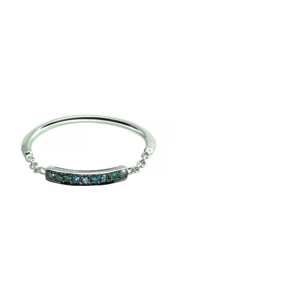 Gold Diamond Bar Ring
