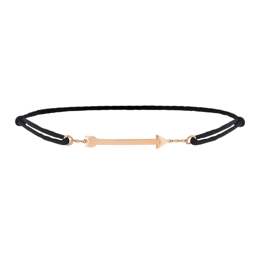 Cupid's Arrow Bracelet - On thin cord