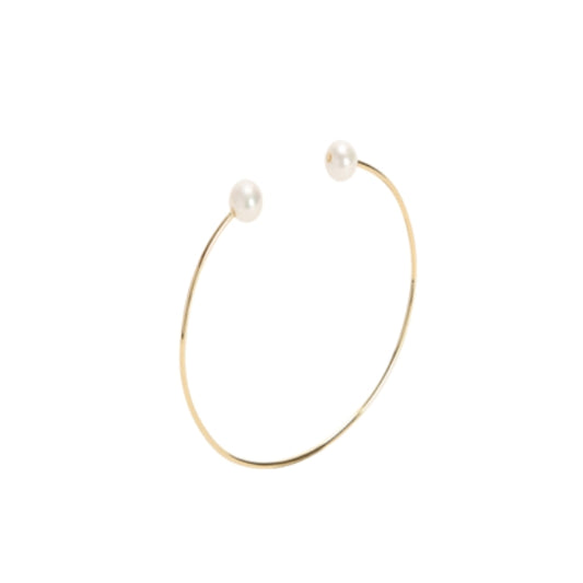 Mother of Pearl Gold Bangle