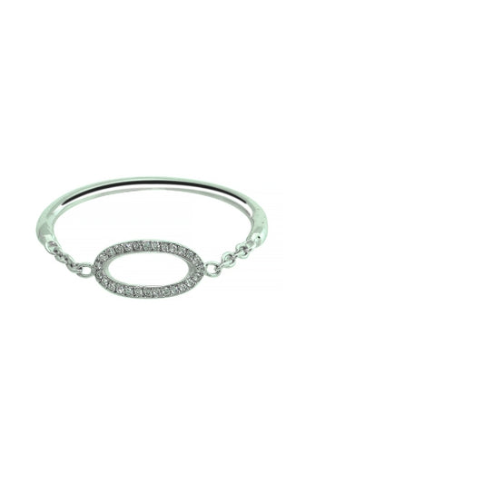 Small Oval Gold Diamond Ring