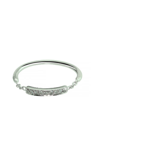Gold Diamond Bar Ring